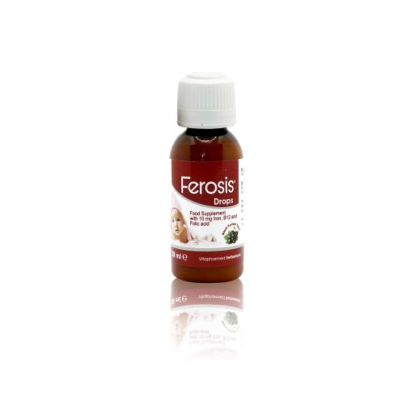 Picture of Sắt công nghệ mới Liposome cho trẻ từ 6 tháng VIVAKIDS FEROSIS (30ml)
