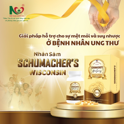 Picture for blog post Nhân Sâm Schumacher Wisconsin: Giải Pháp Hỗ Trợ Cho Sự Mệt Mỏi Và Suy Nhược Ở Bệnh Nhân Ung Thư