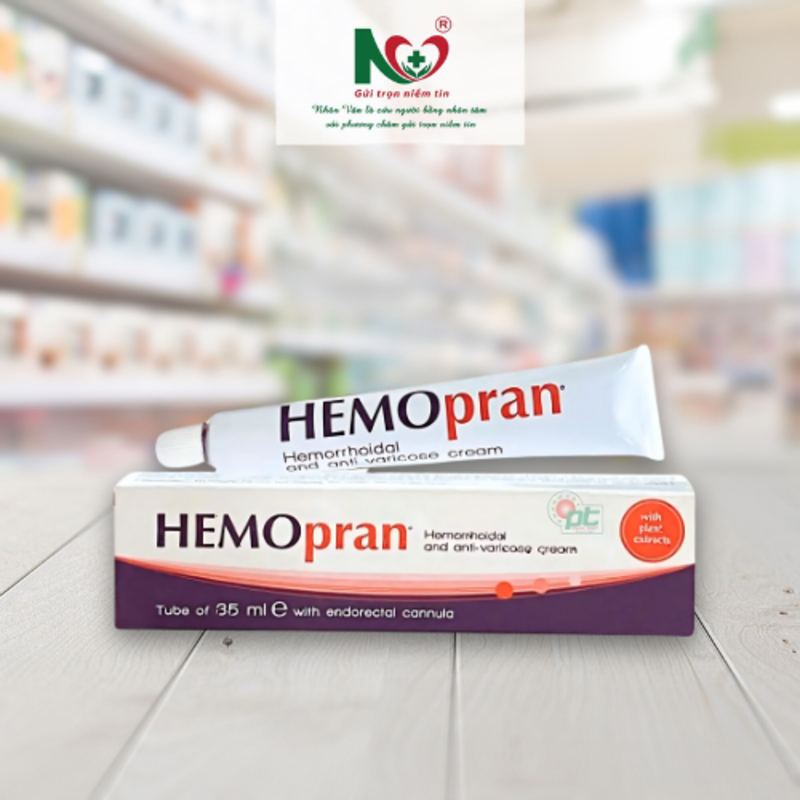 Picture of HEMOPRAN CREAM - Hỗ trợ điều trị trĩ, suy giãn tĩnh mạch