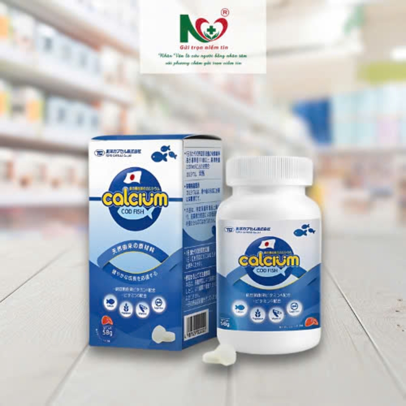 Picture of CALCIUM CÁ TUYẾT (LỌ 100 VIÊN) - Giải Pháp Cho Xương Chắc, Chiều Cao Vượt Trội