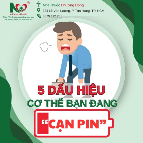 Picture for blog post 5 Dấu Hiệu Cơ Thể Bạn Đang "Cạn Pin" Và Cần Nạp Lại Năng Lượng Ngay Lập Tức