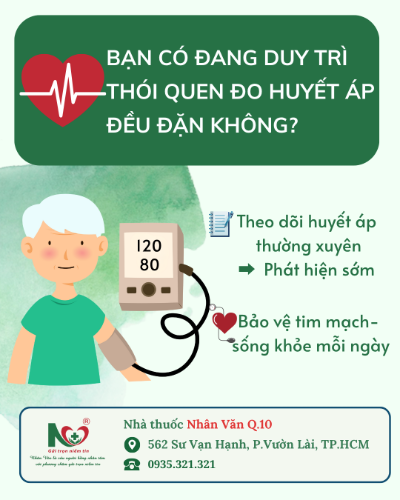 Picture for blog post ⏰ BẠN CÓ ĐANG DUY TRÌ THÓI QUEN ĐO HUYẾT ÁP ĐỀU ĐẶN KHÔNG? ❤️