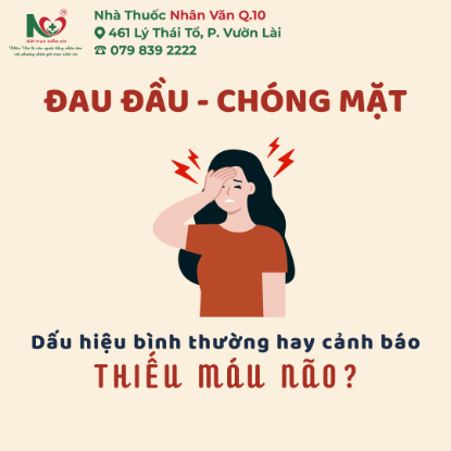Picture for blog post ĐAU ĐẦU – CHÓNG MẶT: DẤU HIỆU BÌNH THƯỜNG HAY CẢNH BÁO THIẾU MÁU NÃO?