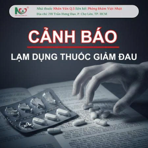 Picture for blog post CẢNH BÁO LẠM DỤNG THUỐC GIẢM ĐAU