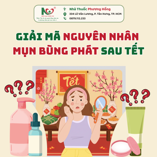 Picture for blog post GIẢI MÃ NGUYÊN NHÂN MỤN BÙNG PHÁT SAU TẾT