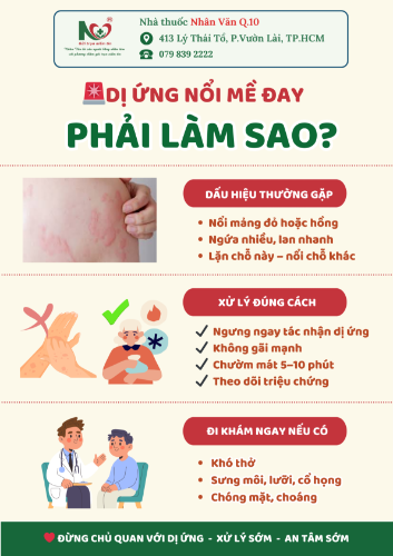 Picture for blog post BỊ DỊ ỨNG NỔI MÀY ĐAY PHẢI LÀM SAO?