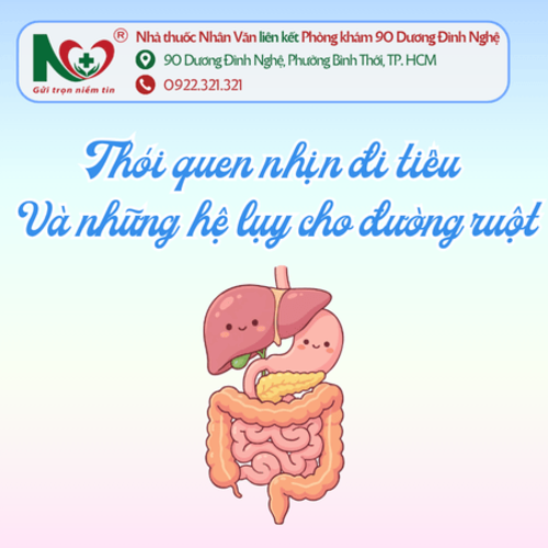 Picture for blog post THÓI QUEN NHỊN ĐI TIÊU VÀ NHỮNG HỆ LỤY CHO ĐƯỜNG RUỘT