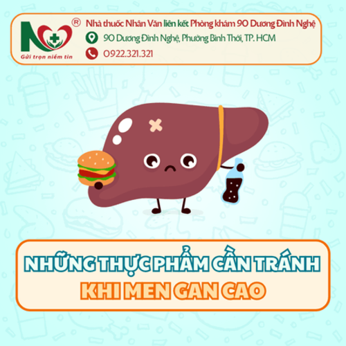 Picture for blog post NHỮNG THỰC PHẨM CẦN TRÁNH KHI MEN GAN CAO