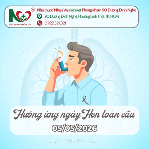 Picture for blog post 🌍HƯỞNG ỨNG NGÀY HEN TOÀN CẦU NĂM 2026🌍