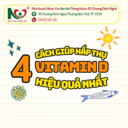 Picture for blog post 4 CÁCH GIÚP HẤP THỤ VITAMIN D HIỆU QUẢ NHẤT