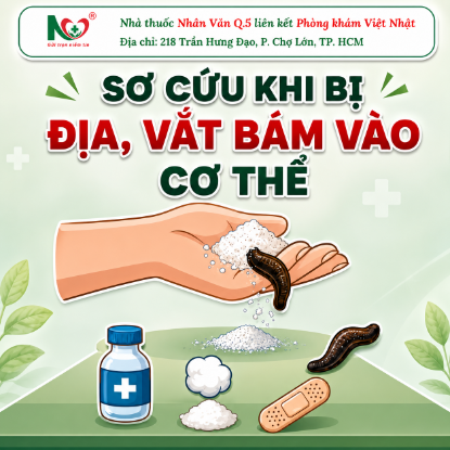 Picture for blog post SƠ CỨU KHI BỊ ĐỈA, VẮT BÁM VÀO CƠ THỂ: XỬ LÝ THẾ NÀO CHO ĐÚNG?