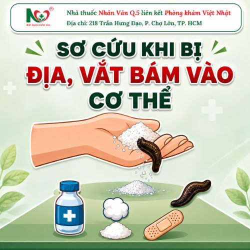 Picture for blog post SƠ CỨU KHI BỊ ĐỈA, VẮT BÁM VÀO CƠ THỂ: XỬ LÝ THẾ NÀO CHO ĐÚNG?