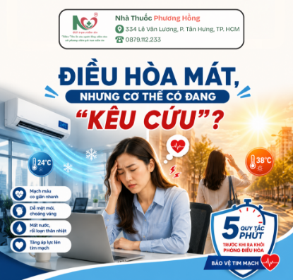 Picture for blog post ĐIỀU HÒA MÁT, NHƯNG CƠ THỂ CÓ ĐANG "KÊU CỨU"?