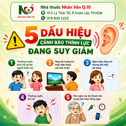 Picture for blog post 5 DẤU HIỆU CẢNH BÁO THÍNH LỰC ĐANG SUY GIẢM – ĐỪNG CHỦ QUAN!