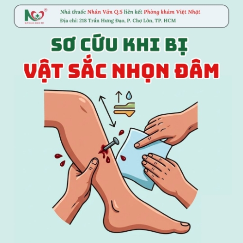 Picture for blog post BỊ VẬT SẮC NHỌN ĐÂM VÀO CHÂN TAY: HƯỚNG DẪN XỬ TRÍ AN TOÀN