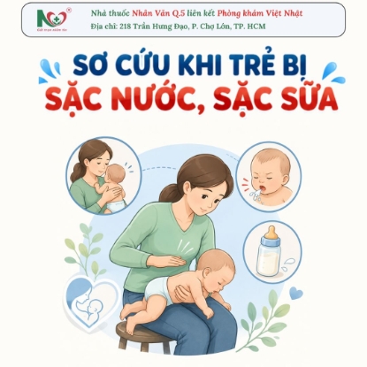 Picture for blog post TRẺ BỊ SẶC NƯỚC, SẶC SỮA: CÁCH SƠ CỨU KHẨN CẤP MÀ PHỤ HUYNH CẦN BIẾT