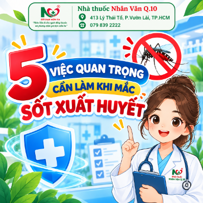 Picture for blog post 5 VIỆC QUAN TRỌNG CẦN LÀM KHI MẮC SỐT XUẤT HUYẾT!