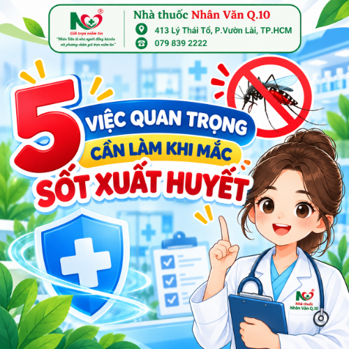 Picture for blog post 5 VIỆC QUAN TRỌNG CẦN LÀM KHI MẮC SỐT XUẤT HUYẾT!